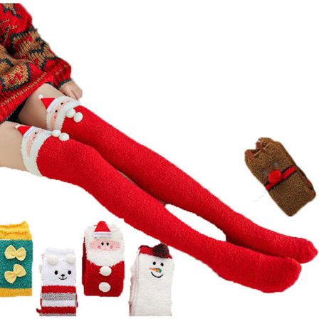 Par Stövlar i Varm Coral Fleece