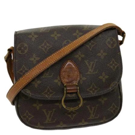 Louis Vuitton Vintage, Brown Canvas Louis Vuitton Saint Cloud Bruin, Dames, Maat:ONE Size