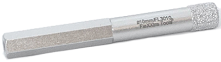 Flexxtra FL3010 Diamantbor til boring i natursten 10 mm, Maskintilbehør & forbruk