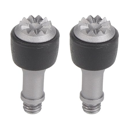 2 stk. Fjernbetjening Tommelfingerpind Joystick Håndtag Passer til DJI Mavic Air 2 (Sort)