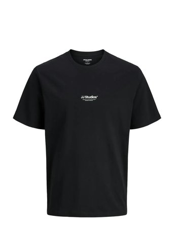 Jack & Jones Jjesoho Tee Ss Crew Neck Noos Mni - Black - 128