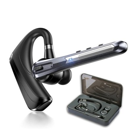 B3 Bluetooth Headset Trådlösa Hörlurar Handsfree Brusreducering Hörlurar Med Apt-X HD Dual Mic