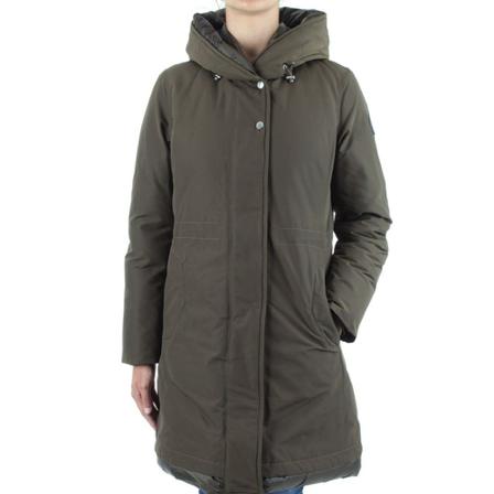 Woolrich Grøn Frakke Grøn, Dame Parka, Størrelse: S
