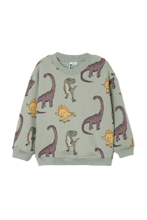 RIKIKI Collegetröja med tryck MILES Hoodies & sweatshirts Grå 98/104