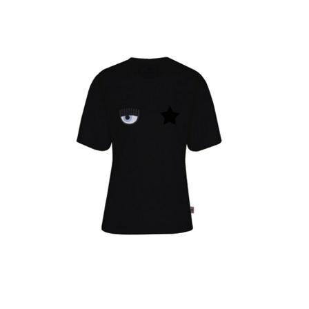 Chiara Ferragni Collection, T-Shirts Czarny, Kobieta, Rozmiar: M