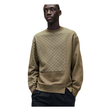 Karl Lagerfeld Monogram Sweatshirt Grøn, Herre Sweatshirts
