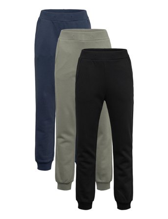 Trousers Basic 3 Pack Navy Lindex