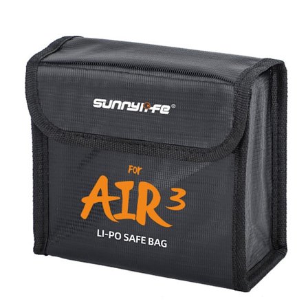 Batterioppbevaringspose Li-Po Safe Bag FOR TRE BATTERIER FOR