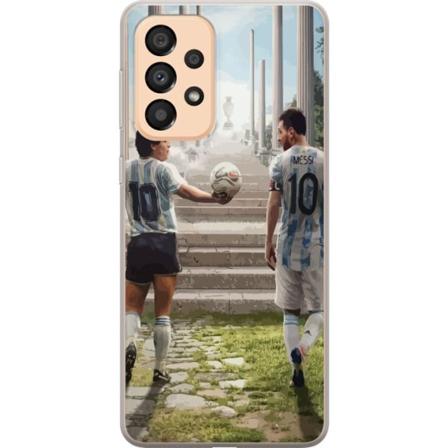 Samsung Galaxy A33 5G Gennemsigtig cover Messi