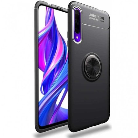 Huawei P Smart Pro Praktisk stødsikker taske med ringholder V3