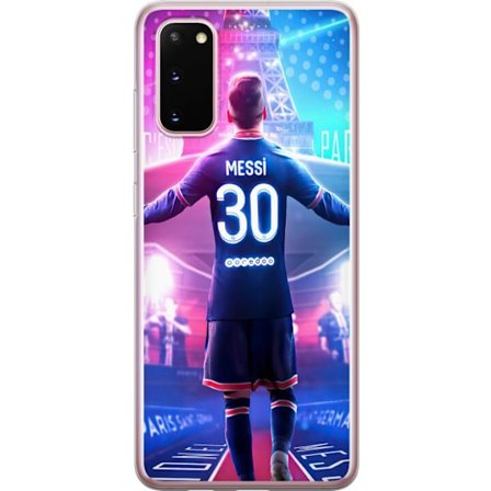 Yhteensopiva Puhelinkuori Samsung Galaxy S20 Lionel Messi