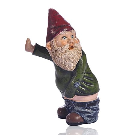 Dekoration Dvärg Dvärg Trädgårdsskötsel Dekoration Jultomten Dekoration Amazon Garden Resin Hantverk, Toalett