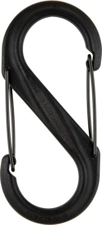 Nite Ize S-Biner Plastic Size #6 Black