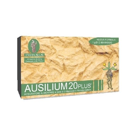 Ausilium 20 Plus 20 Bustine - Supporto Benessere Intestinale