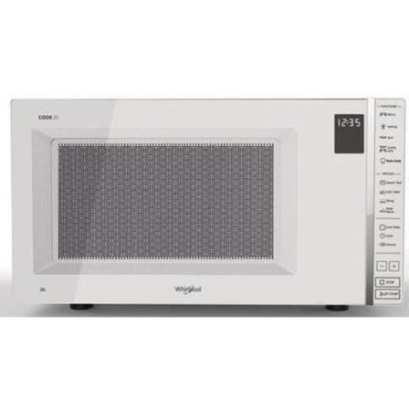 WHIRLPOOL MWP304W Mikroovn med grill og damp - COOK30 - Hvid - 30L
