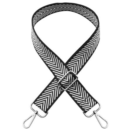 Bred axelrem, justerbar ersättningsbälte gitarr stil crossbody handväska väska rem 2
