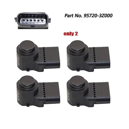 2 stk 95720-3z000 Bilparkeringssensor for I40 2011-2020 Assist Reverse Sensor 4mt006hcd 96890c1200 9
