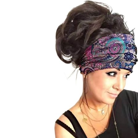 Leveä hiuspanta Jooga-pääpanta 1 1