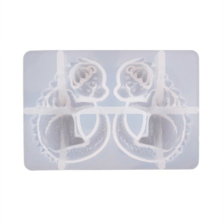 Silikon 3D Dragon Form Mould Hantverk Hemprydnad Dragon Mold