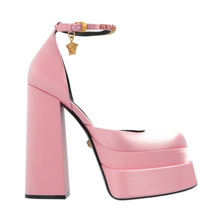 Versace, Medusa Aevitas platform pumps Roze, Dames, Maat:38 EU