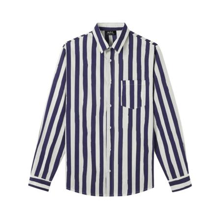 A.p.c. Casual Shirts blå, Herr, Herr, Storlek: S