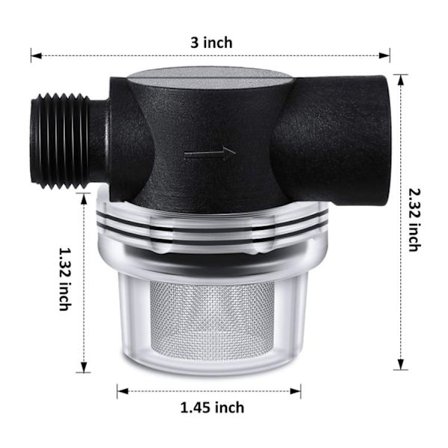 Vandpumpe Si, Autocamper - 1/2 Tommers Drejelig Slange Si Udskiftning