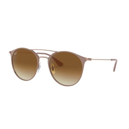 Ray-Ban -Aurinkolasit - Brown Round - Ray-Ban RB3546 907151 52