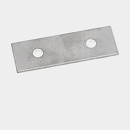 Piastra di base per galloccia / bitte 1852-Marine, acciaio inox, 320 mm, (C/C) 120 mm