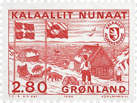 Grønland 1986 - AFA 163 - Postfrisk