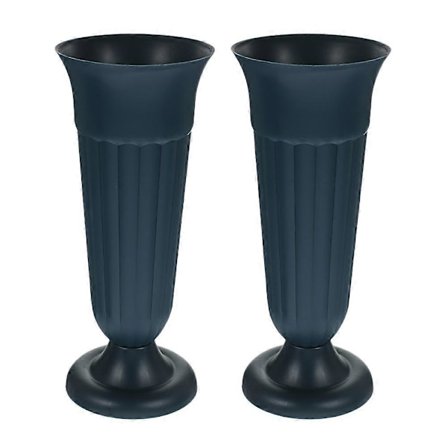 2 st Minneskyrkogård Vas Blomkruka Kyrkogård Vas Blombehållare Hållare Urna Planterare