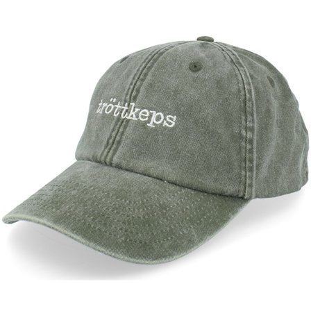 Iconic - Green unconstructed Czapka Z Daszkiem - Tröttkeps Olive Dad Cap @ Hatstore