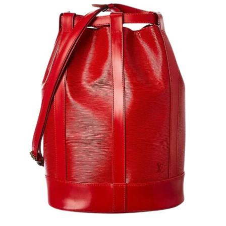 Louis Vuitton Vintage, Pre-owned Leather louis-vuitton-bags Rood, Dames, Maat:ONE Size