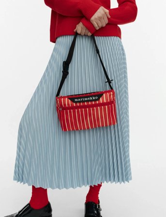 Marimekko Neat Crossbody Piccolo S - Red - ONE SIZE