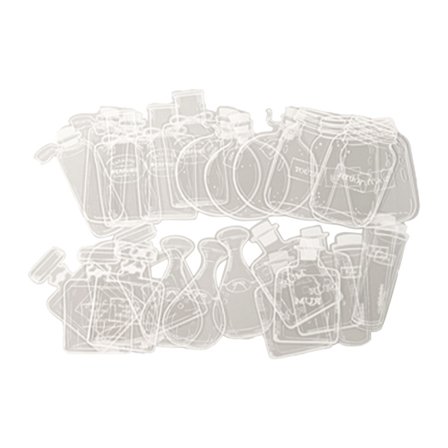 DIY Håndlagde Gjennomsiktige Bokmerker med Blomster for Tørkede Blomster