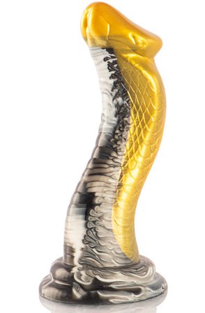 Kjøp Drakon Dildo Yellow Cobra 20,5 cm - Dragon dildo | God pris