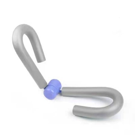 Bærbar Hjemme Fitness Maskine S Type Ben Yoga Ben Træner (Grå 1 stk)