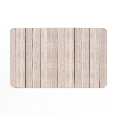 Badeværelsesmåtte Printet "Calista" 50x80cm Natural