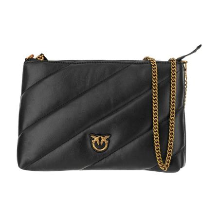 Pinko, Cross Body Bags Zwart, Dames, Maat:ONE Size