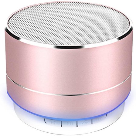 Bärbar Bluetooth-högtalare, trådlös högtalare med HD-ljudstöd TF-kort, mini bärbar högtalare för inomhus/utomhus, hem, grill, strand och resor