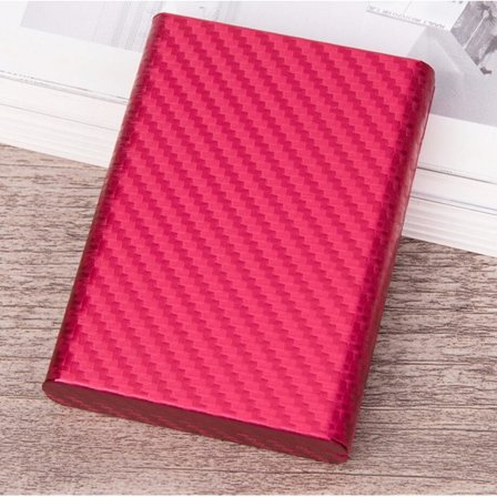 Big Carbon Aluminium Korttikotelo RFID-suojauksella