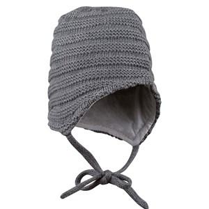Kuling Grey Knit Hat 44/46 cm - Headwear - 44/46 cm - Grey - Junge