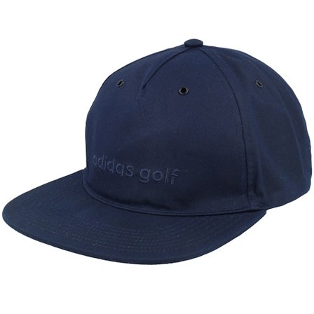 Adidas - Blå snapback Keps - Waxed Canvas Collegiate Navy Strapback @ Hatstore