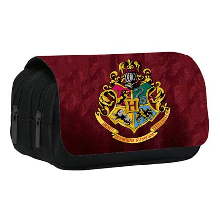 Piirretty Harry Potter -kaksinkertainen koululaukku C