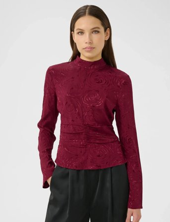 Gestuz Gzrosia Blouse - Burgundy - 36