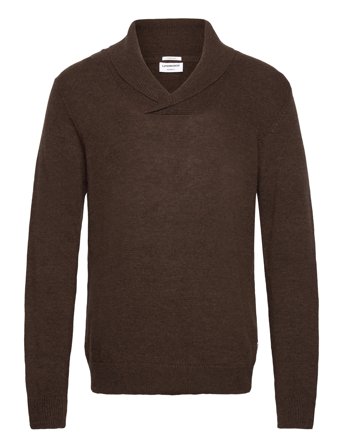 Lindbergh | Lambswool L/S Shawl Collar Knit | XL