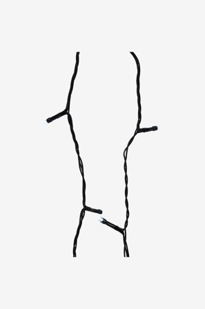 by Benson - Ljusslinga med 240 små LED-lampor, inomhus/utomhus - Svart - Ljusslingor - Från Homeroom