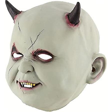 Ghyt Halloween Cosplay Kostyme Halloween Horror Maske For Chainsaw Killer Cosplay, Hagegård Kles Opp Fest Rekvisitter Menn Voksen Maske