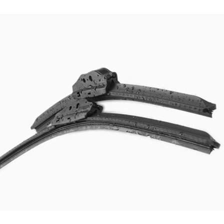 2 stk Lydløse Multifunksjonelle Vindusviskerblad Uten Beinblad U-Krok Viskerstripe (14 tommer/350 mm)