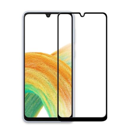 Samsung Galaxy A33/a31 5g - Heltäckande Härdat Skyddsglas / Skär