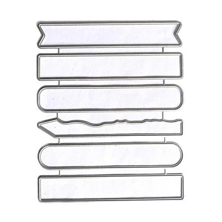 Rektangulär metallskärmaskin för scrapbooking, stansformar, kortprägling, gör-det-själv